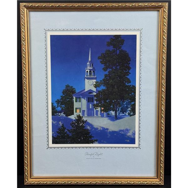 Peaceful Night Maxfield Parrish Print