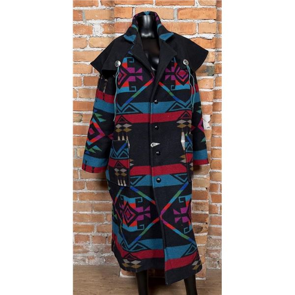 Pendleton Blanket Duster Trench Coat