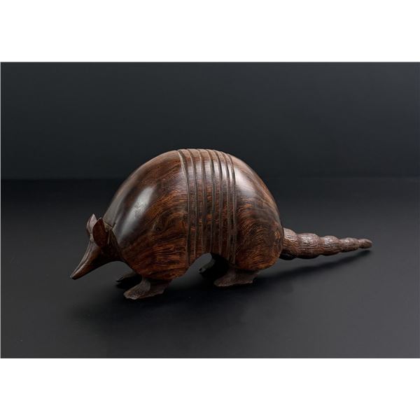 Mexican Carved Ironwood Armadillo