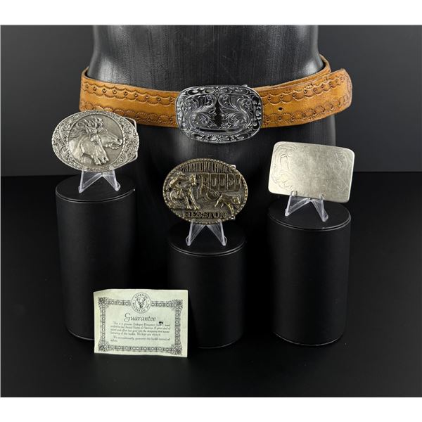 Collection of Cowboy Belt Buckles