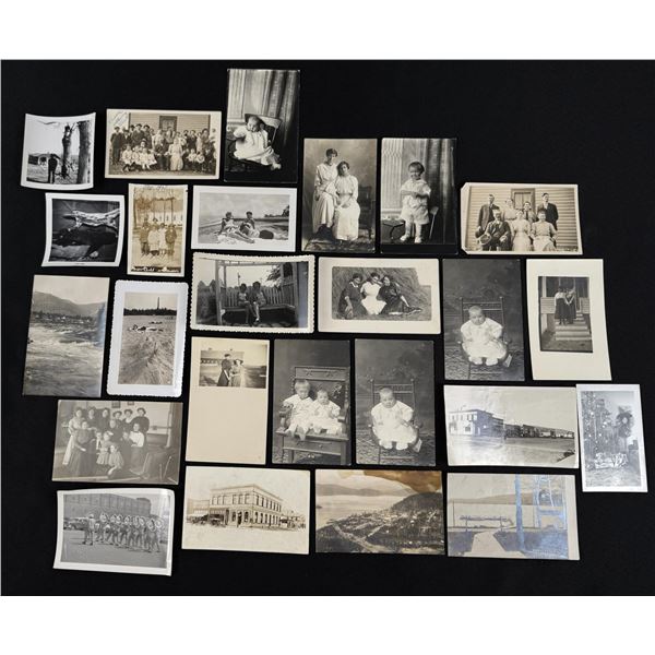 Collection of Antique Photos and Postcards