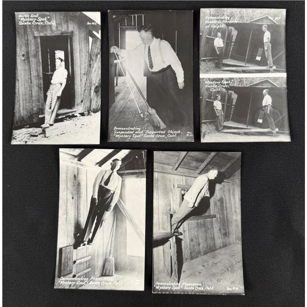 Mystery Spot Santa Cruz California RPPC Postcards