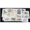Image 1 : Collection of Antique Cowboy Prints Drawings