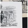 Image 3 : Collection of Antique Cowboy Prints Drawings