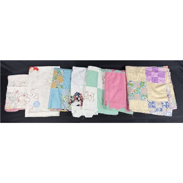 Collection of Antique Quilt Tops