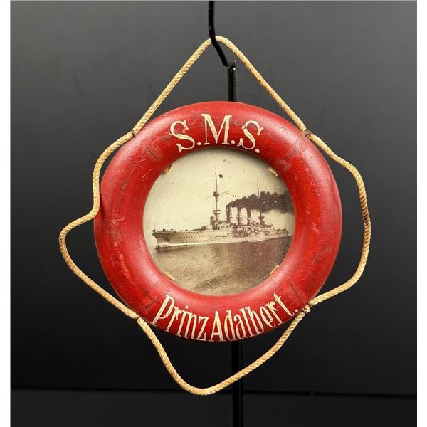 WWI WW1 German SMS Prinz Adalbert Lifebouy Frame