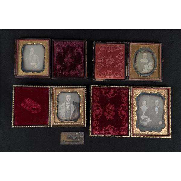 Antique Family Daguerreotype Photos