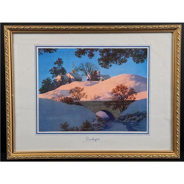 Sunlight Maxfield Parrish Print