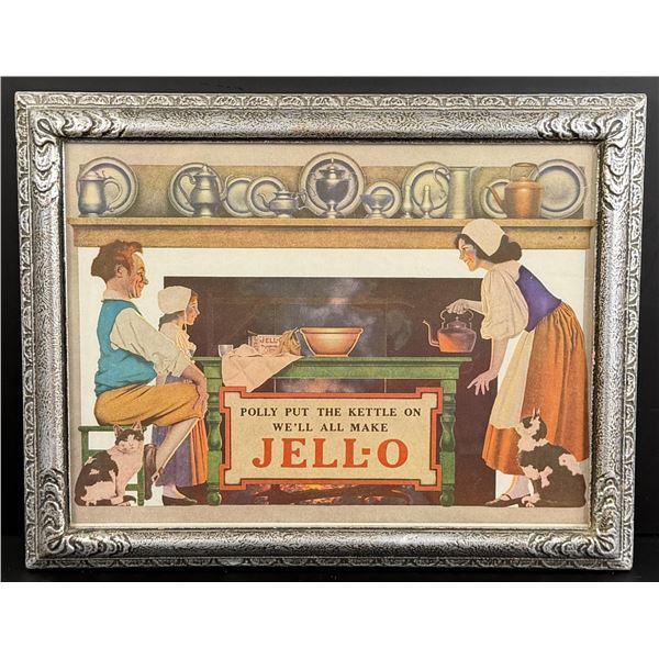 Polly Put the Kettle On Maxfield Parrish Print
