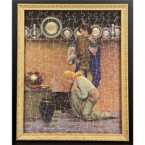Lady Violetta the Knave Maxfield Parrish Puzzle
