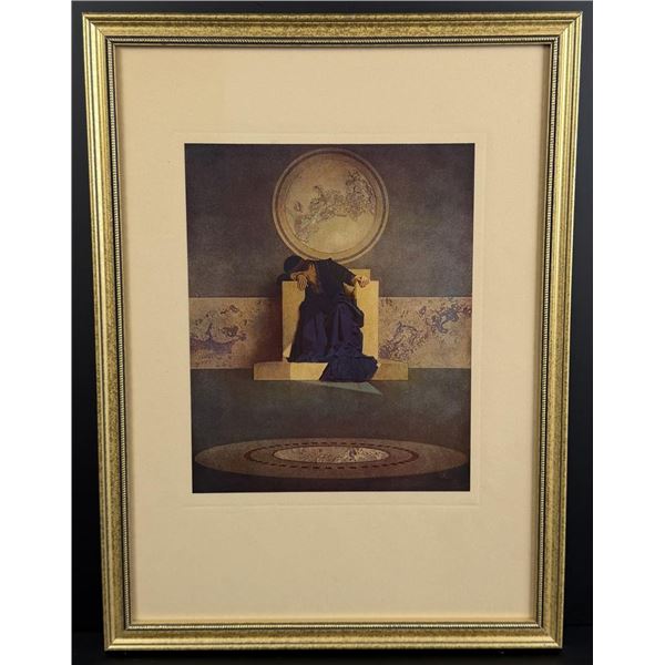 Maxfield Parrish Print King of Black Isles