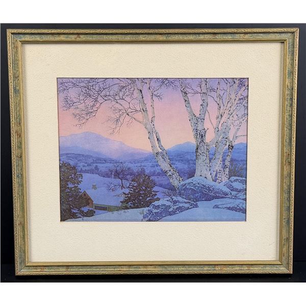 Christmas Morning Maxfield Parrish Print