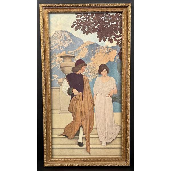 A Florentine Fete Maxfield Parrish Print