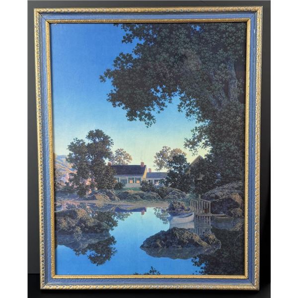 Evening Shadows Maxfield Parrish Print