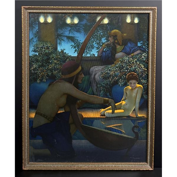 Light of Egyptian Nights Maxfield Parrish Print