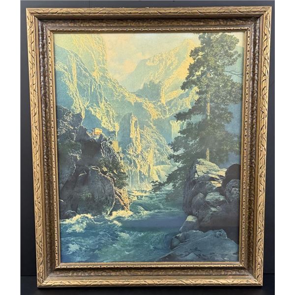 Sprit of Transporation Maxfield Parrish Print