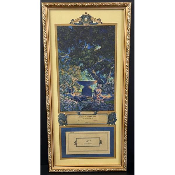 Reveries Edison Mazda Maxfield Parrish Calendar