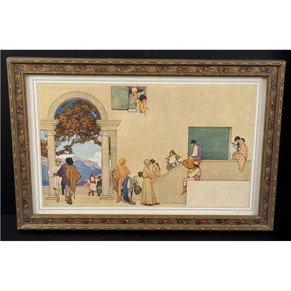 Flrentine Fete Maxfield Parrish Print