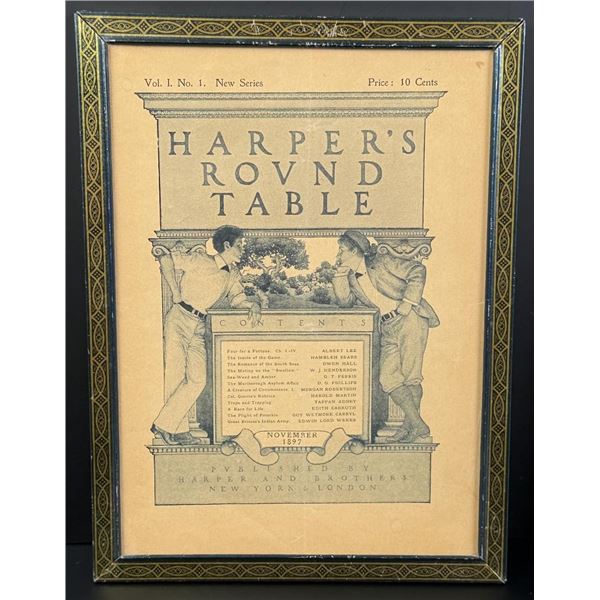 Harpers Round Table Magazine Maxfield Parrish