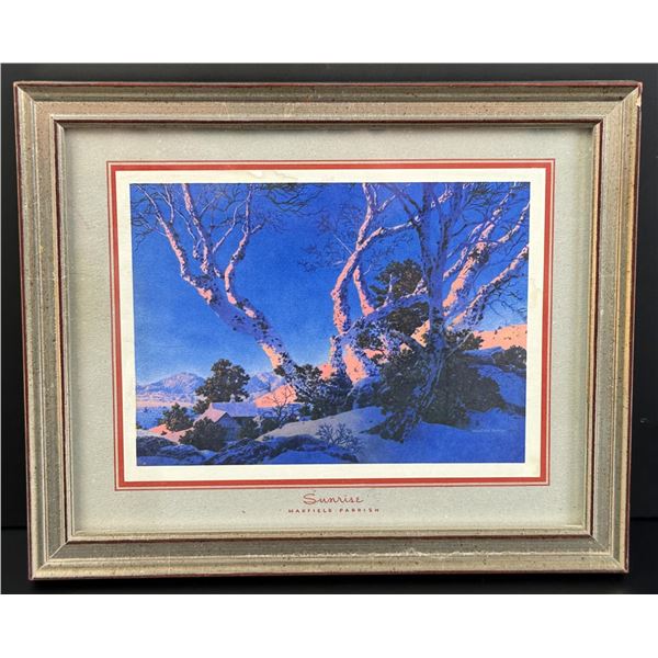 Sunrise Maxfield Parrish Print