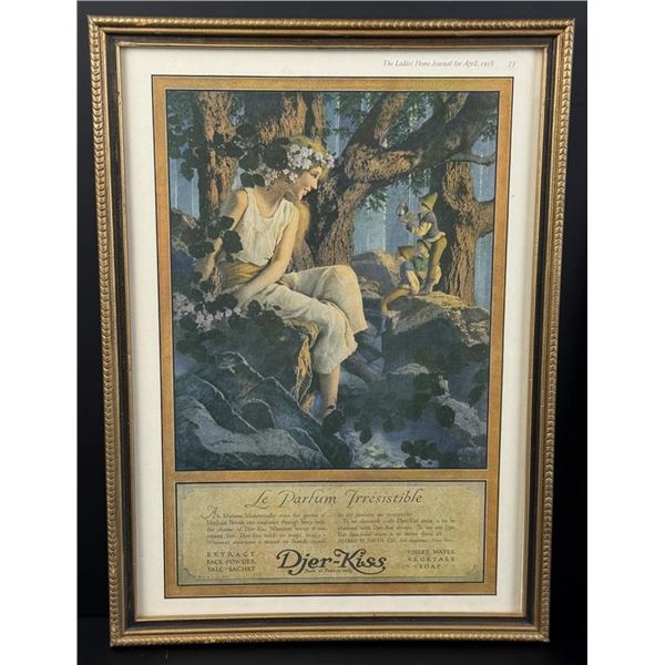 Djer Kiss Maxfield Parrish Print