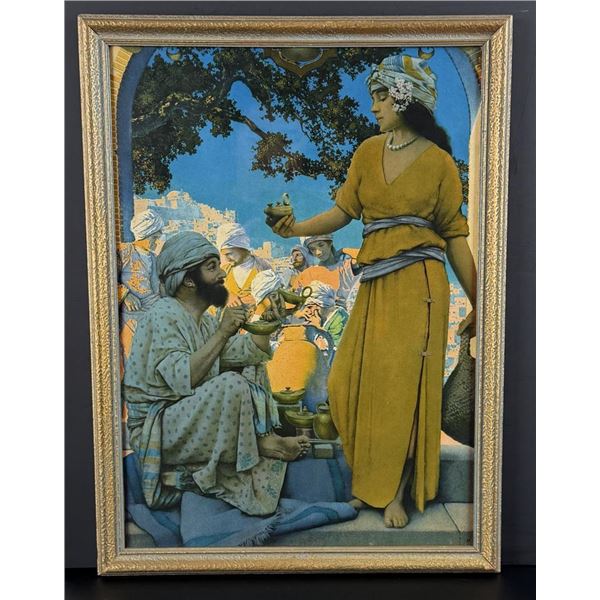 The Lamp Seller of Bagdad Maxfield Parrish Print