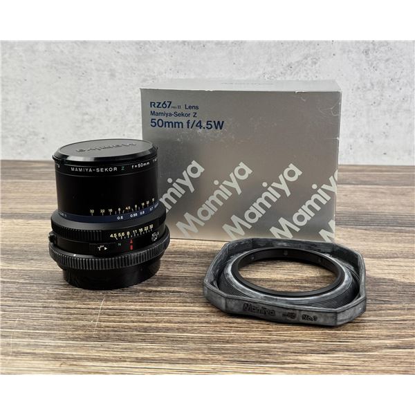Mamiya RZ67 Pro II Lens 50mm 4.5w
