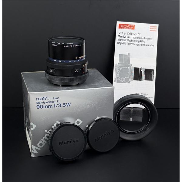 Mamiya RZ67 Pro II Lens 90mm 3.5w