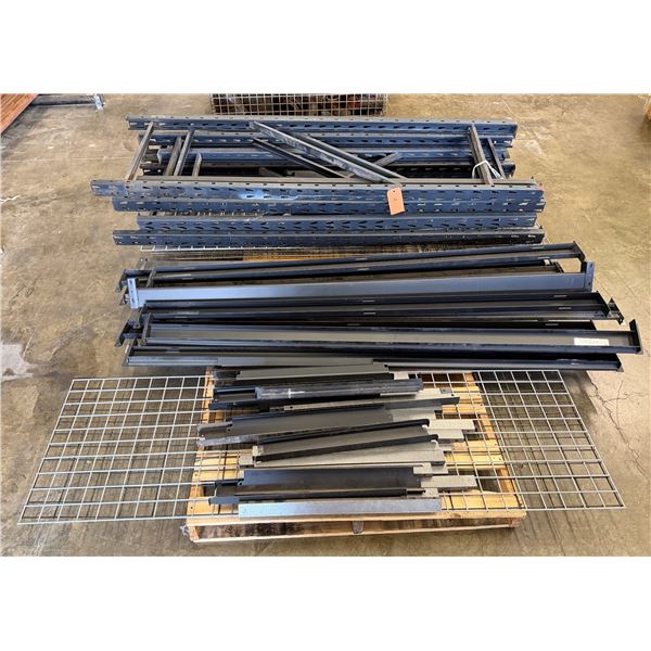 Pallet Racking Components: Frames, Horizontal Beams & Wire Decking, Misc Sizes
