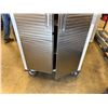 Image 3 : Seville Classics UltraHD Rolling Storage Cabinet w/ Inside Shelving 36" x 18" x 72"H