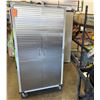 Image 5 : Seville Classics UltraHD Rolling Storage Cabinet w/ Inside Shelving 36" x 18" x 72"H