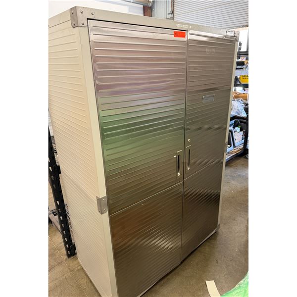 Seville Classics UltraHD Rolling Storage Cabinet  48" x 24" x 72"H (contents not included)