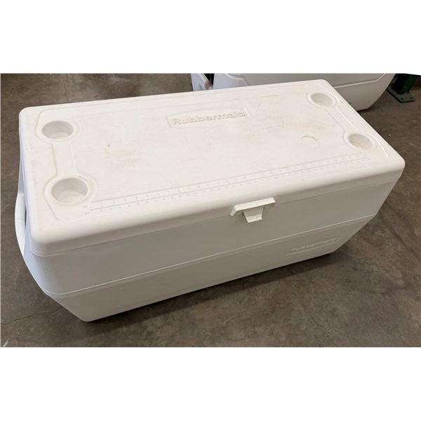 Rubbermaid Marine Series Ice Chest & Contents: Holiday Ornaments, etc