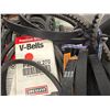 Image 5 : Multiple Industrial V-Belts & Drive Belts, Misc Sizes