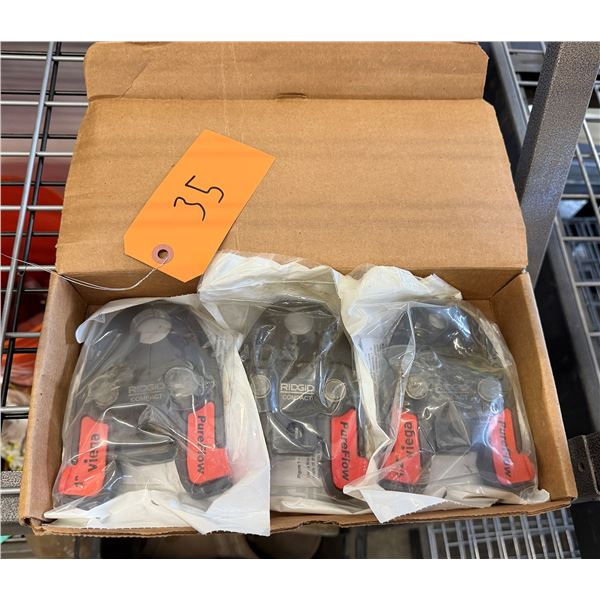 Qty 3 Ridgid Viega PureFlow Compact Press Jaws