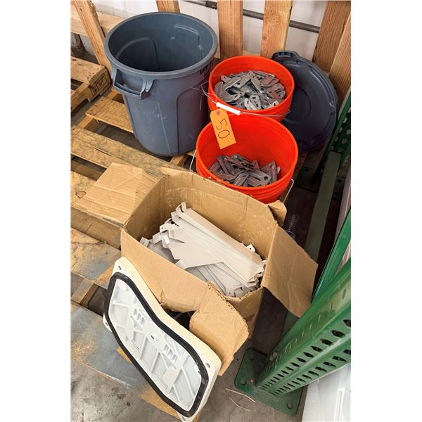 Multiple Duct Flange Corners, White Surface Mount Kits, etc