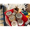 Image 6 : Multiple Stucco Patches, Adhesives, Cement Tubes, Prime-Tac Tape, etc