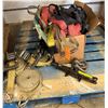 Image 1 : Multiple Ratchets & Straps, Car Jack, Shackles, etc
