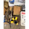 Image 3 : Contents of Pallet: Oatey Pipe Guard, Wire, Pipe Fittings, Trerice Pressure Guage, Capillary Tubes, 
