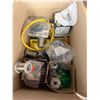 Image 6 : Contents of Pallet: Oatey Pipe Guard, Wire, Pipe Fittings, Trerice Pressure Guage, Capillary Tubes, 