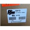 Image 2 : Qty 7 Boxes KLO-SHURE 728112 - 1-1/8" OD x 1" Wall Strut Mount Insulation Clamps