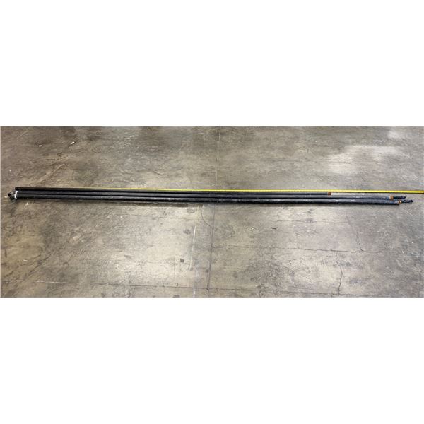 Qty 5 Black Steel Pipes ASTM A53 Grade A, Misc Sizes