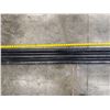 Image 3 : Qty 5 Black Steel Pipes ASTM A53 Grade A, Misc Sizes
