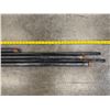 Image 4 : Qty 5 Black Steel Pipes ASTM A53 Grade A, Misc Sizes
