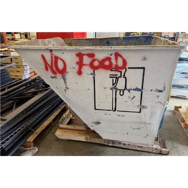 Industrial Self-Dumping Hopper 64" x 56" x 53"H