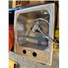 Image 8 : Multiple Boxes American Standard Toilet Flush Valve, Sloan Soap Dispensers, Pneumatic Plugs, Sink, e