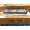 Image 2 : Multiple Boxes Titus HVAC CT-580 Aluminum Linear Bar Grilles, Misc Sizes