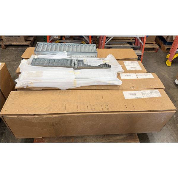 Multiple Boxes Titus HVAC CT-580 Aluminum Linear Bar Grilles, Misc Sizes
