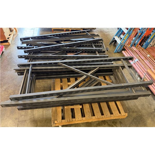 Warehouse Shelving Unit 149" x 24" x 72"H (unassembled)