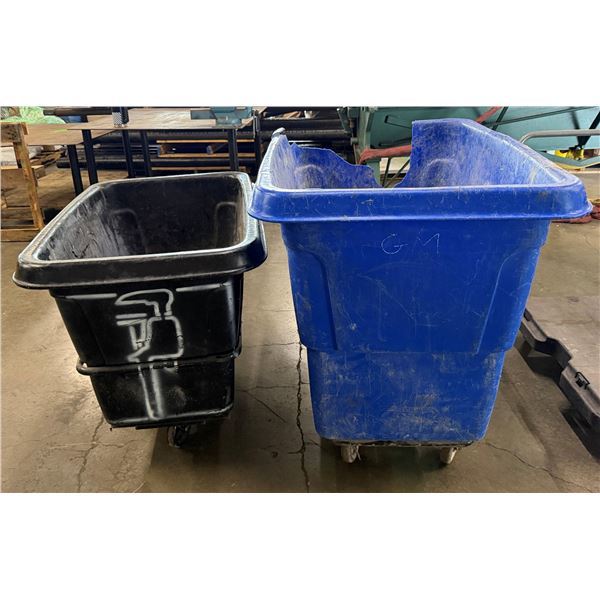 Qty 2 Rolling Cube Trucks, Misc Sizes